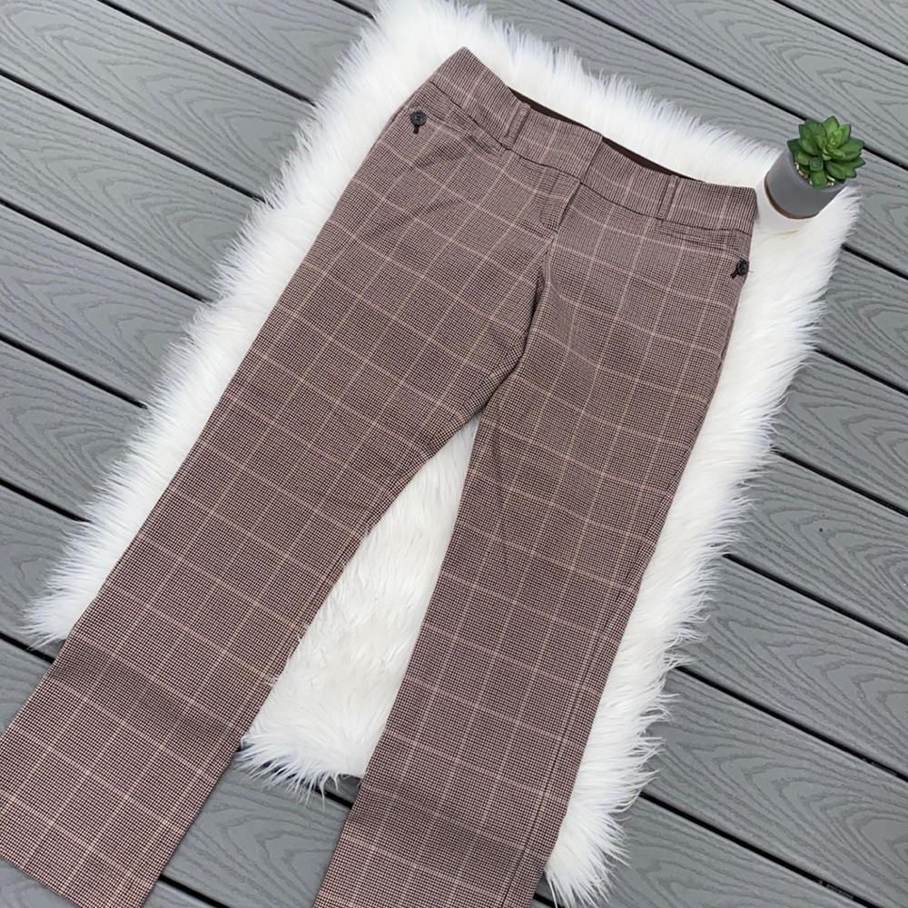 The Limited Cassidy fit plaid checkered dress pant
